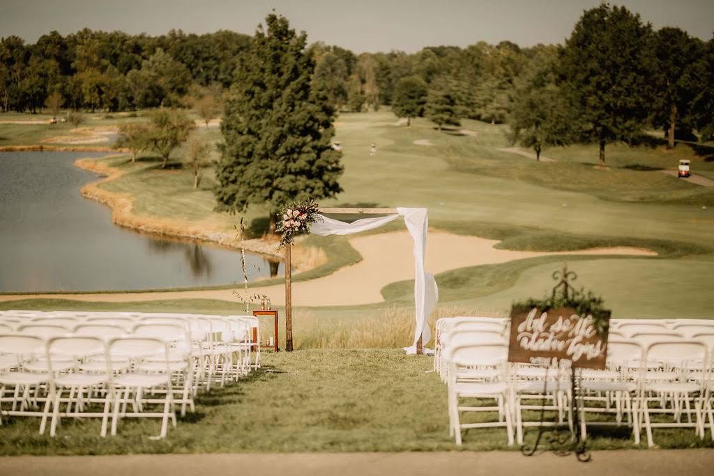 wedding event yard decoration