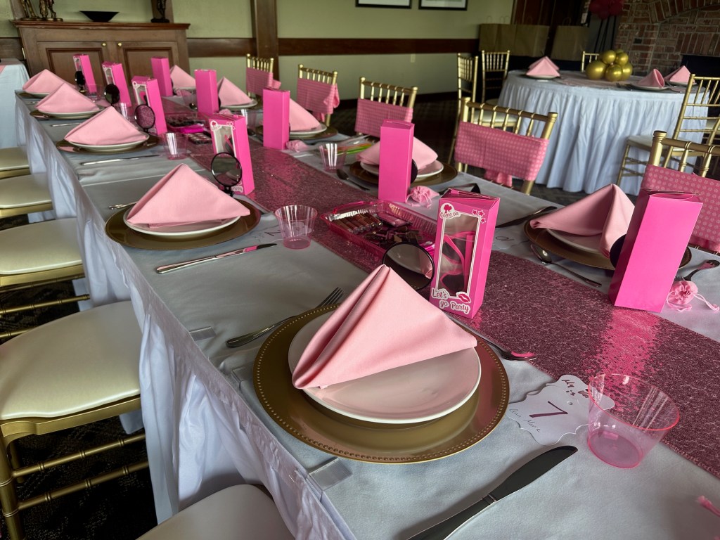 Wedding table decoration 